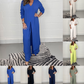 💜 LAST DAY PROMOTION - 50%OFF 💜Two Piece Casual Long Top and Casual Trousers