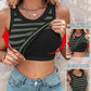 💜 LAST DAY PROMOTION - 50%OFF 💜 Ribbed Stretchy Tank Top with Shelf Bra