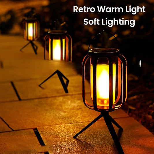 🔥 LAST DAY PROMOTION - 50%OFF 🔥Solar Lantern Outdoor Light with 4 Modes