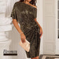 💜 LAST DAY PROMOTION - 50%OFF 💜 Women's One Shoulder Sequin Sparkling Party Club Dress