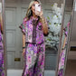 💜 LAST DAY PROMOTION - 50%OFF 💜Women's Printed Top & Wide Leg Pants 2-Piece Set