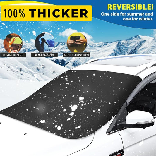 🛡️2025 Upgraded Car Windshield Magnetic Snow Cover❄️