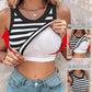 💜 LAST DAY PROMOTION - 50%OFF 💜 Ribbed Stretchy Tank Top with Shelf Bra
