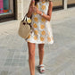 💜 LAST DAY PROMOTION - 50%OFF 💜Women's Casual Sleeveless Floral Print Dress