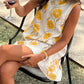 💜 LAST DAY PROMOTION - 50%OFF 💜Women's Casual Sleeveless Floral Print Dress