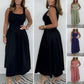 💜 LAST DAY PROMOTION - 50%OFF 💜Women's Casual Solid Color Sleeveless Dress