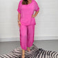 💜 LAST DAY PROMOTION - 50%OFF 💜 Floaty 2 Piece Sleeved Trouser Set