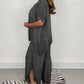 💜 LAST DAY PROMOTION - 50%OFF 💜 Floaty 2 Piece Sleeved Trouser Set