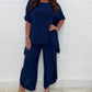 💜 LAST DAY PROMOTION - 50%OFF 💜 Floaty 2 Piece Sleeved Trouser Set