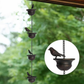 🔥 LAST DAY PROMOTION - 50%OFF 🔥Where Rain Meets Art – Decorative Rain Chain with Bird Bath Design