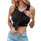 💜 LAST DAY PROMOTION - 50%OFF 💜 Ribbed Stretchy Tank Top with Shelf Bra