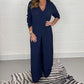 💜 LAST DAY PROMOTION - 50%OFF 💜Two Piece Casual Long Top and Casual Trousers