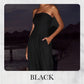 💜 LAST DAY PROMOTION - 50%OFF 💜 Women's Strapless Jumpsuit With Pockets