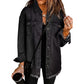💜 LAST DAY PROMOTION - 50%OFF 💜Oversized Fringe Denim Jean Jacket with Pocket