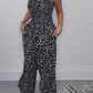 💜 LAST DAY PROMOTION - 50%OFF 💜 Women's Stylish Leopard Print Loose Jumpsuit