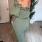💜 LAST DAY PROMOTION - 50%OFF 💜 Off-The-Shoulder Ruffle Jumpsuit