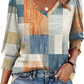 💜 LAST DAY PROMOTION - 50%OFF 💜Women Dressy Casual 3/4 Length Sleeve Blouses with Smocked Cuffs