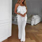 💜 LAST DAY PROMOTION - 50%OFF 💜 Sleeveless Layered Ruffle Detail Jumpsuit