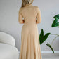 💜 LAST DAY PROMOTION - 50%OFF 💜 Women's Deep V-Neck Wrap Maxi Dress