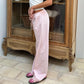 💜 LAST DAY PROMOTION - 50%OFF 💜 Loose and Casual Low-Waist Striped Pants