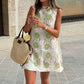💜 LAST DAY PROMOTION - 50%OFF 💜Women's Casual Sleeveless Floral Print Dress