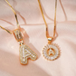 💍Last Day Only ￡9.99 & 2 Pack✨ Initial Letter Pendant Necklaces-Best Gift for your friends💝