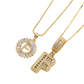 💍Last Day Only ￡9.99 & 2 Pack✨ Initial Letter Pendant Necklaces-Best Gift for your friends💝