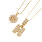 💍Last Day Only ￡9.99 & 2 Pack✨ Initial Letter Pendant Necklaces-Best Gift for your friends💝