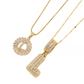 💍Last Day Only ￡9.99 & 2 Pack✨ Initial Letter Pendant Necklaces-Best Gift for your friends💝