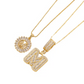 💍Last Day Only ￡9.99 & 2 Pack✨ Initial Letter Pendant Necklaces-Best Gift for your friends💝
