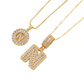 💍Last Day Only ￡9.99 & 2 Pack✨ Initial Letter Pendant Necklaces-Best Gift for your friends💝
