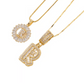 💍Last Day Only ￡9.99 & 2 Pack✨ Initial Letter Pendant Necklaces-Best Gift for your friends💝