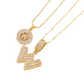 💍Last Day Only ￡9.99 & 2 Pack✨ Initial Letter Pendant Necklaces-Best Gift for your friends💝