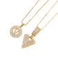 💍Last Day Only ￡9.99 & 2 Pack✨ Initial Letter Pendant Necklaces-Best Gift for your friends💝