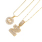 💍Last Day Only ￡9.99 & 2 Pack✨ Initial Letter Pendant Necklaces-Best Gift for your friends💝