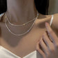 💜 LAST DAY PROMOTION - 50%OFF 💜Minimalist Sparkling Thin Chain