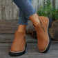 💜 LAST DAY PROMOTION - 50%OFF 💜 Women's Round-Toe Ankle Boots with Side Zipper