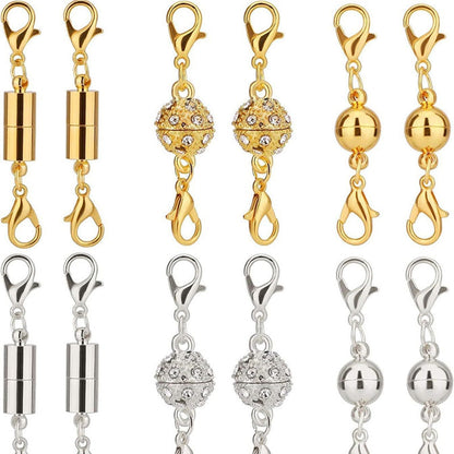 💜 LAST DAY PROMOTION - 50%OFF 💜12PCS Magnetic Clasp Set for Necklace