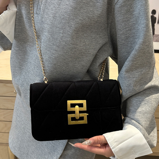 💜 LAST DAY PROMOTION - 50%OFF 💜 Fashion Chain Strap Quilted Square Bag