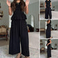 💜 LAST DAY PROMOTION - 50%OFF 💜 Women’s Pleated Top & Wide-Leg Pants Set