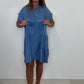 💜 LAST DAY PROMOTION - 50%OFF 💜 Women's Casual Solid Button-Down Short Dress