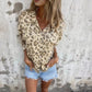 💜 LAST DAY PROMOTION - 50%OFF 💜 Women's Soft Casual Leopard Print Shirt