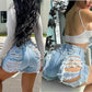 💜 LAST DAY PROMOTION - 50%OFF 💜 Women’s Sexy Ripped Distressed Denim Shorts