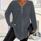 💜 LAST DAY PROMOTION - 50%OFF 💜 Women's Buttoned V-Neck Short Sleeve Top