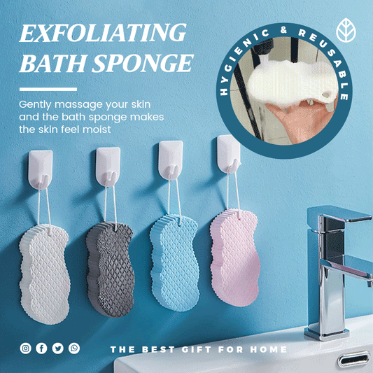 💜 LAST DAY PROMOTION - 50%OFF 💜 Super Soft Exfoliating Bath Sponge