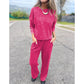 💜 LAST DAY PROMOTION - 50%OFF 💜 Vintage Washed Pullover Cropped Hoodie & Pants Set