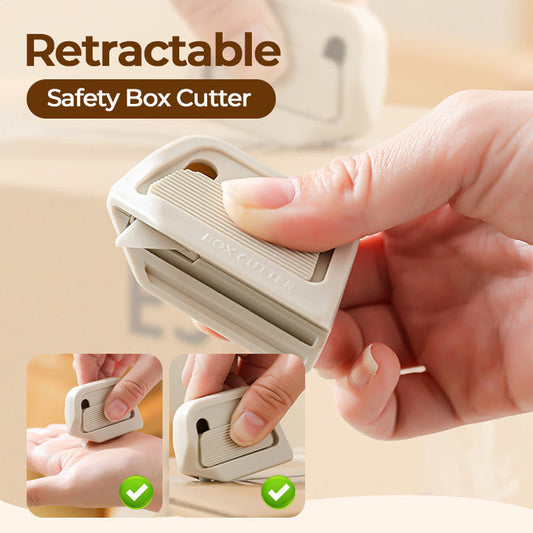 🔥 LAST DAY PROMOTION - 50%OFF 🔥 Retractable Safety Box Cutter