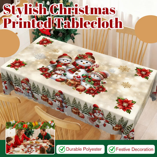 🔥LAST DAY PROMOTION - 50%OFF🔥Stylish Christmas Printed Tablecloth