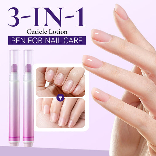 💜LAST DAY PROMOTION - 50%OFF💜3-in-1 Cuticle Lotion Pen for Nail Care